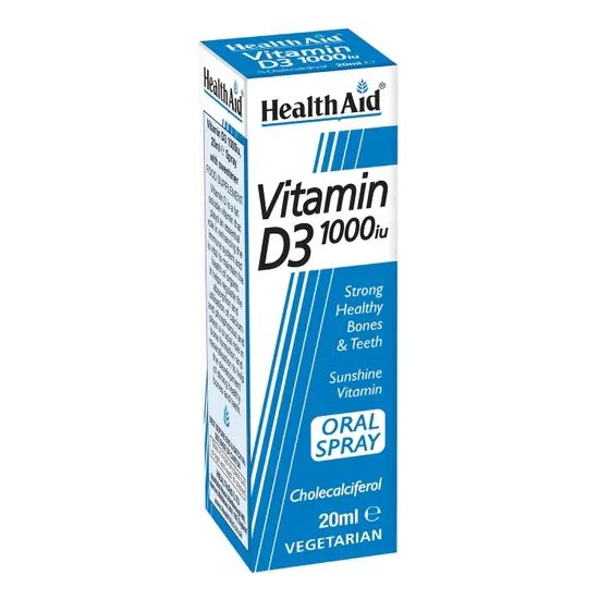 Health Aid Vitamin D3 Spray 1000iu