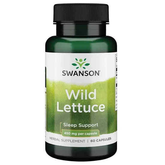 Swanson Wild Lettuce 450mg Capsules