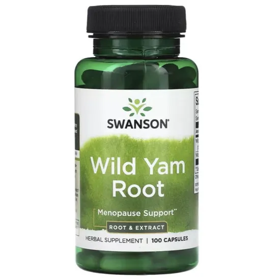 Swanson Wild Yam Root Capsules