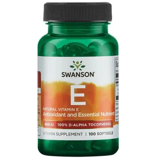 Swanson Vitamin E 400iu Natural Softgels