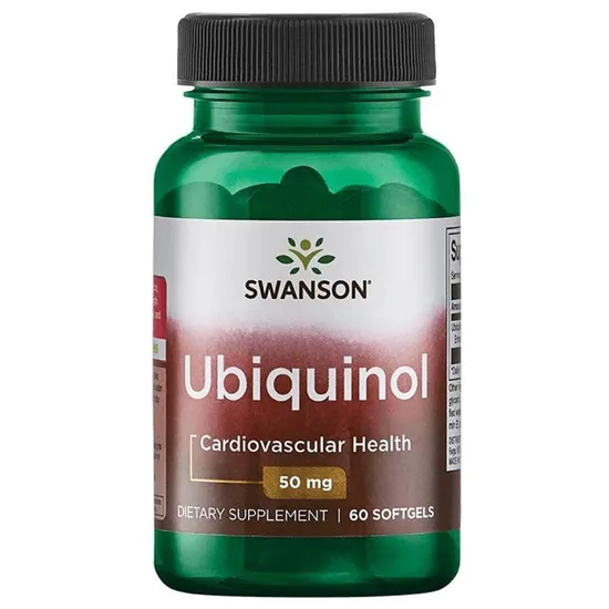 Swanson Ubiquinol 50mg Softgels