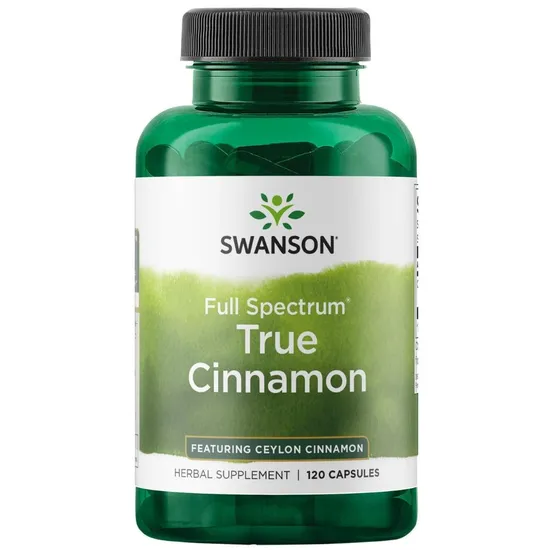 Swanson True Cinnamon Full Spectrum Capsules