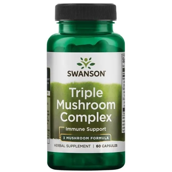 Swanson Triple Mushroom Complex Capsules