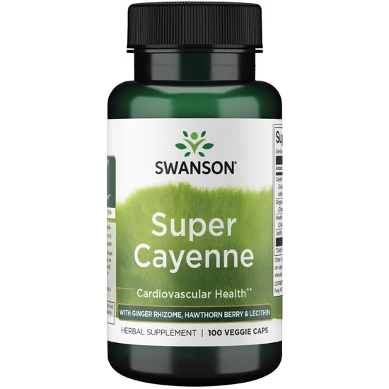 Swanson Super Cayenne Capsules