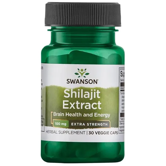 Swanson Shilajit Extract 100mg Capsules