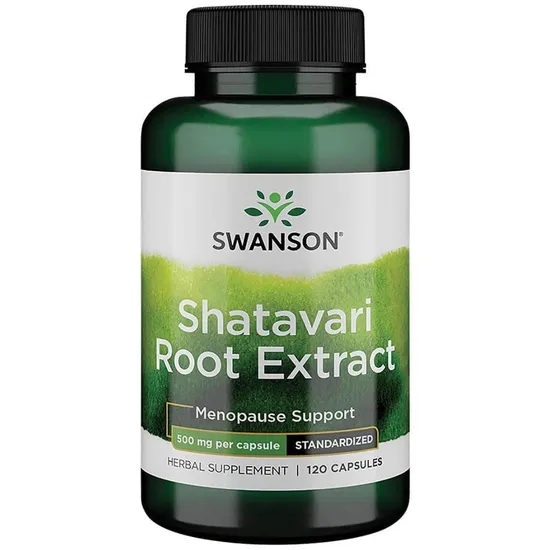 Swanson Shatavari Root Extract 500mg Capsules
