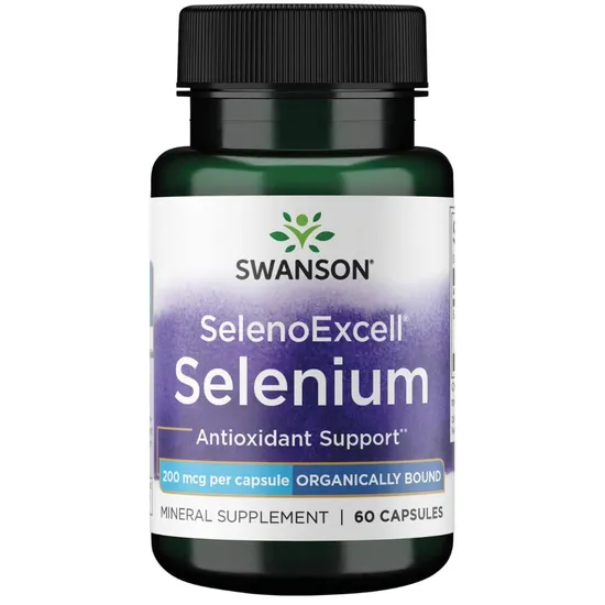 Swanson SelenoExcell Selenium 200mcg Capsules