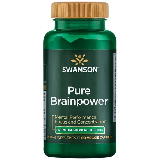 Swanson Pure Brainpower Capsules