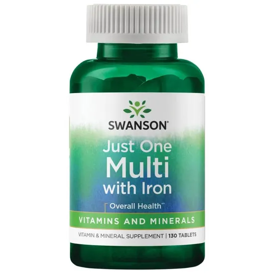 Swanson Multi With Iron Century Formula Tablets