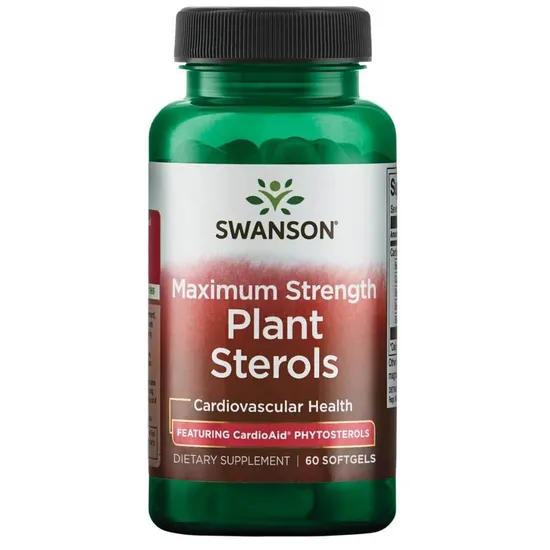 Swanson Maximum Strength Plant Sterols CardioAid Capsules