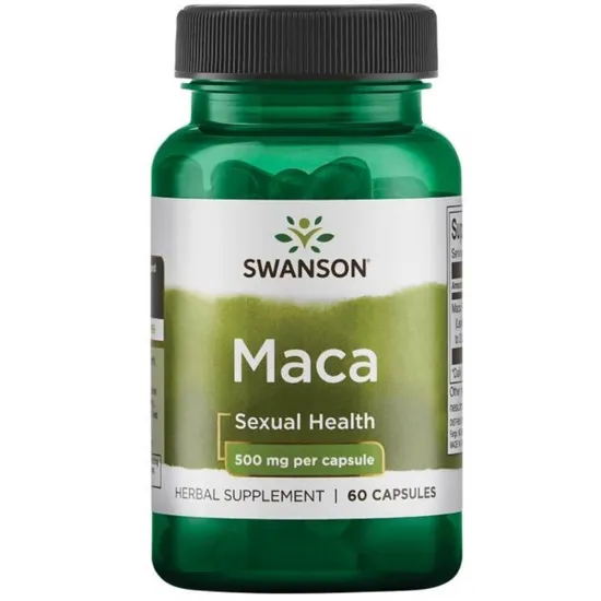 Swanson Maca Extract 500mg Capsules
