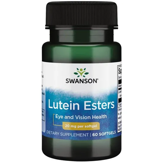 Swanson Lutein Esters 20mg Softgels