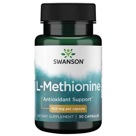 Swanson L-Methionine 500mg Capsules