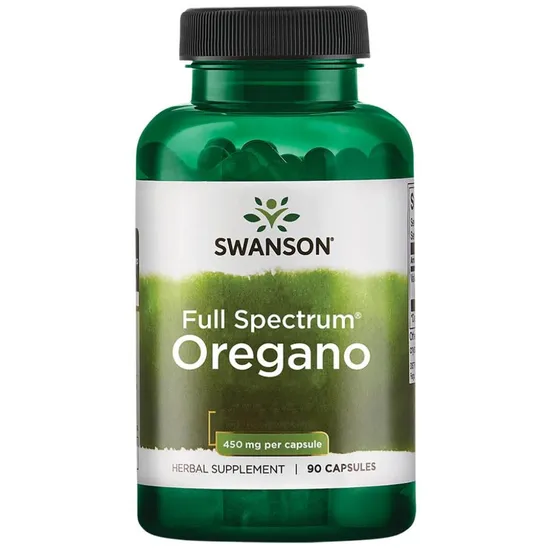 Swanson Full Spectrum Oregano 450mg Capsules