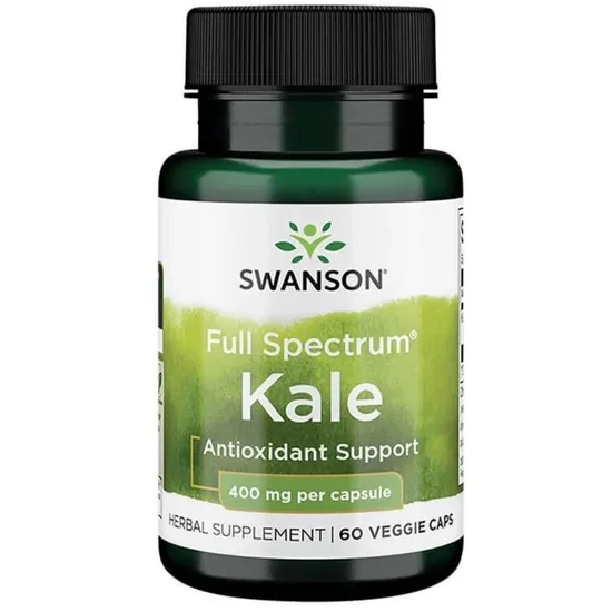 Swanson Full Spectrum Kale 400mg Capsules