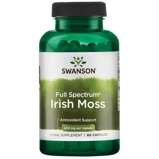 Swanson Full Spectrum Irish Moss 400mg Capsules