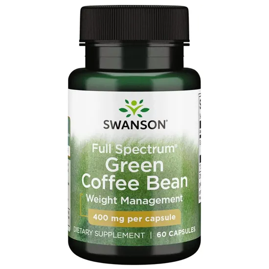 Swanson Full Spectrum Green Coffee Bean 400mg Capsules