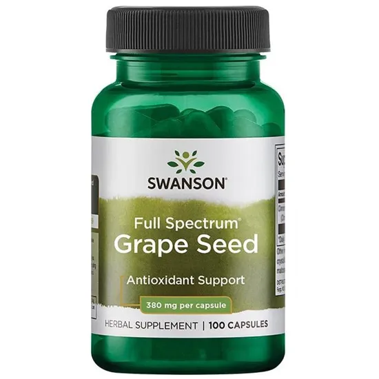 Swanson Full Spectrum Grape Seed 380mg Capsules