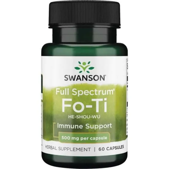 Swanson Full Spectrum Fo-Ti 500mg Capsules