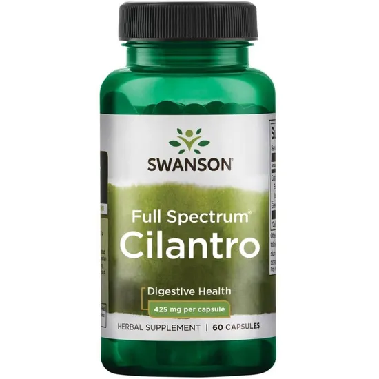 Swanson Full Spectrum Cilantro 425mg Capsules