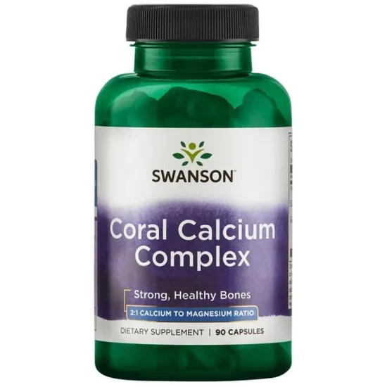 Swanson Coral Calcium Complex Capsules