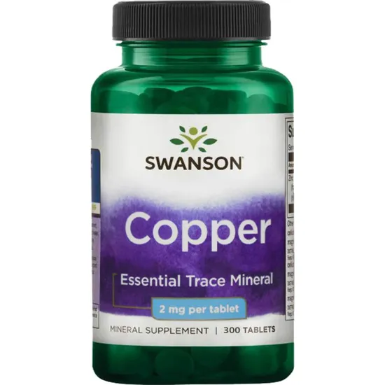 Swanson Copper 2mg Tablets