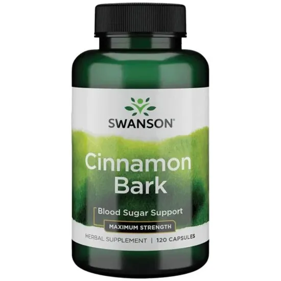 Swanson Cinnamon Bark Maximum Strength Capsules