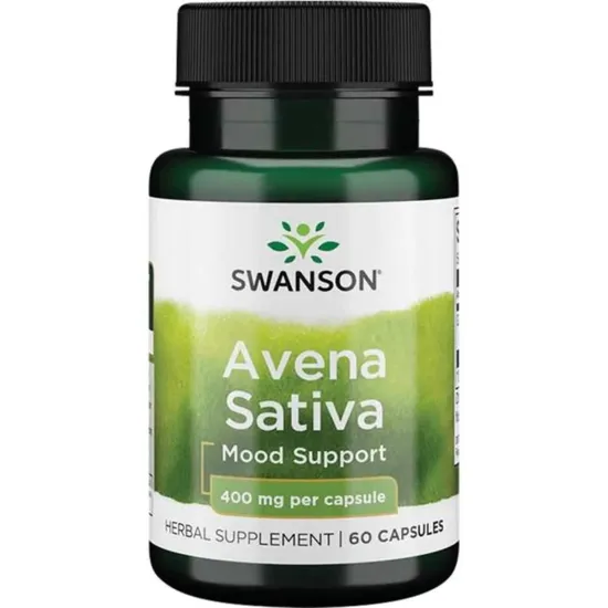 Swanson Avena Sativa 400mg Capsules