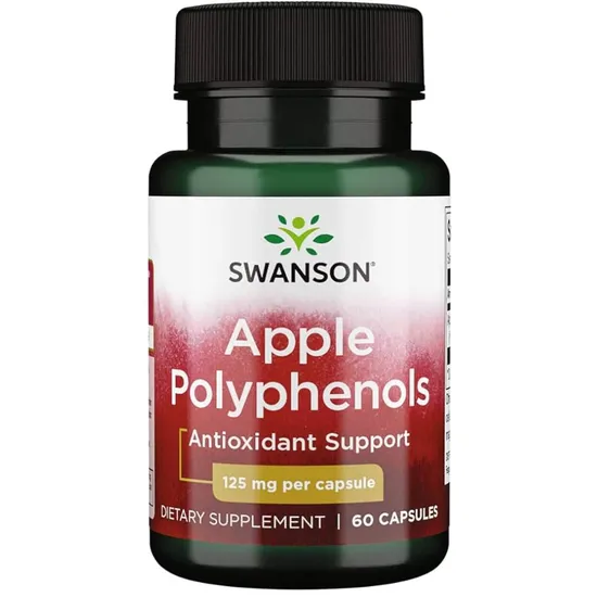 Swanson Apple Polyphenols 125mg Capsules