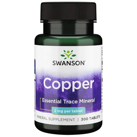Swanson Albion Copper 2mg Capsules