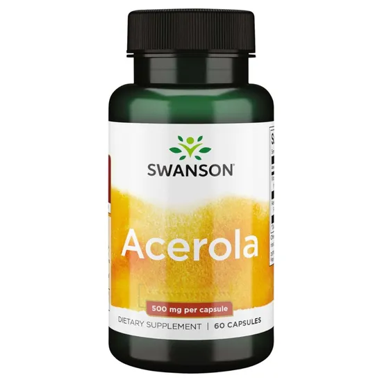 Swanson Acerola 500mg Capsules