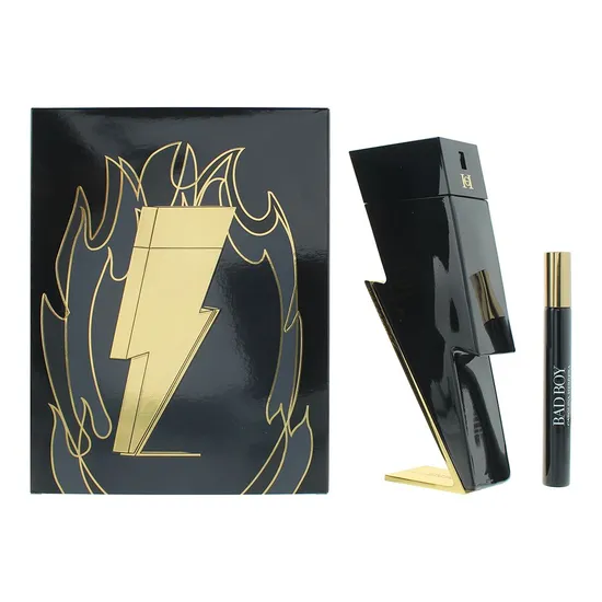 Carolina Herrera Bad Boy Eau De Toilette 100ml + 10ml Gift Set