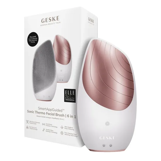Geske Sonic Thermo Facial Brush 6 In 1 Starlight