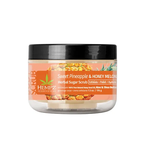 Hempz Sweet Pineapple & Honey Melon Herbal Sugar Scrub
