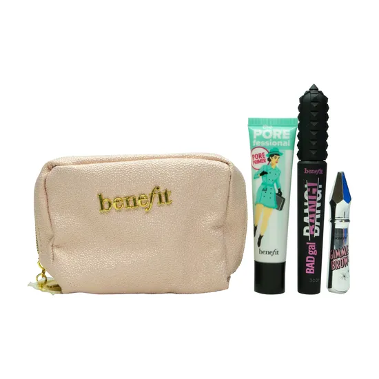 Benefit Top Trip Beauty Set Primer 22ml + Mascara 8.5ml + Brow Gel 3ml