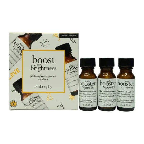 Philosophy Boost Your Brightness Trio Set Philosophy Turbo Booster C