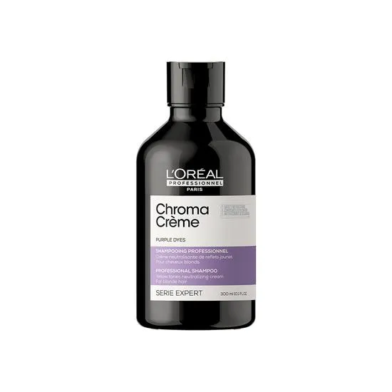 L'Oréal Professionnel Serie Expert Chroma Creme Purple Shampoo - Blondes To Platinum Blondes