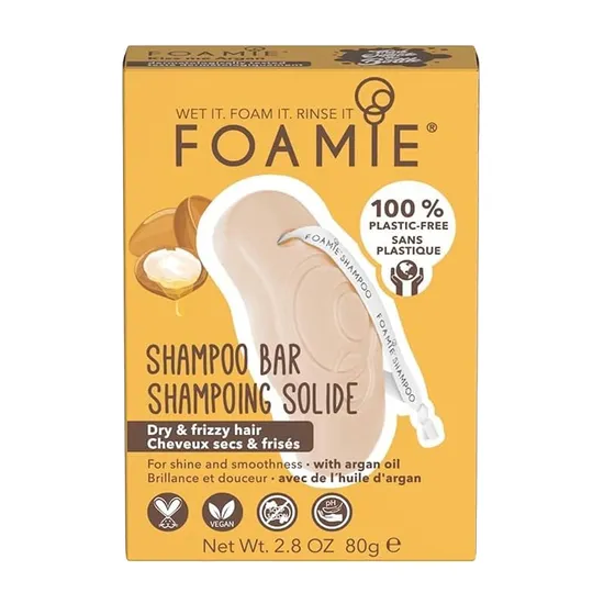 Foamie Shampoo Bar For Dry/Frizzy Hair With Argan Oil
