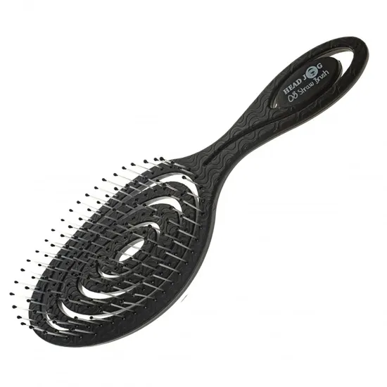 Hair Tools Headjog No.8 Straw Brush Charcoal