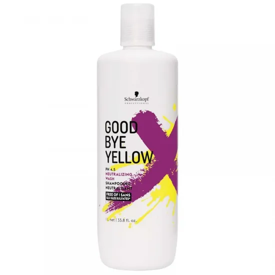 Schwarzkopf Goodbye Yellow Shampoo 1000Ml
