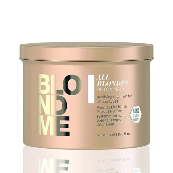 Schwarzkopf Blondme All Blondes Detox Mask 500Ml