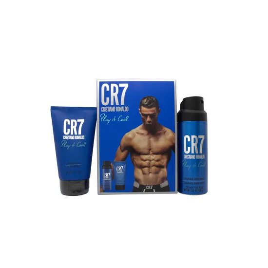 Cristiano Ronaldo CR7 Play It Cool Gift Set 150ml Shower Gel + 150ml Body Spray