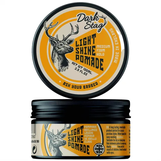 Glamtech Dark Stag Light Shine Pomade Medium Firm Hold