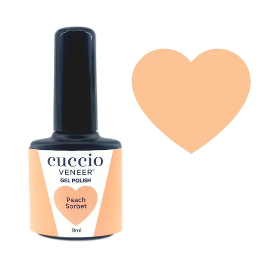 Cuccio Rainbow Sorbet Gel Polish Peach Sorbet