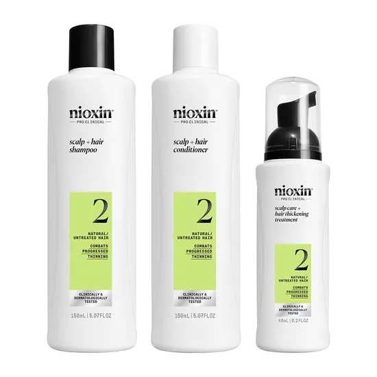 Nioxin Pro Clinical System 2 Scalp + Hair Thickening Starter Kit