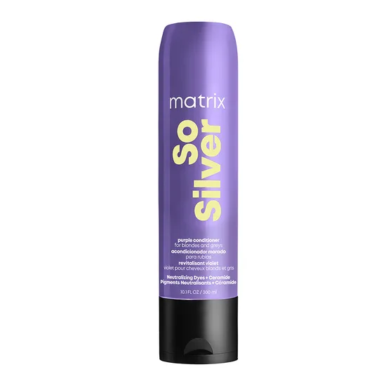 Matrix So Silver Purple Pigmented Conditioner To Neutralise Yellow Tones