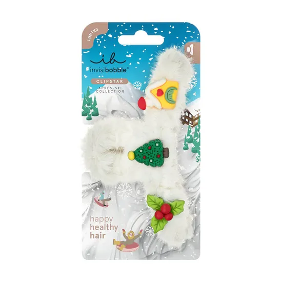 Invisibobble Apres Ski Collection Clipstar Fluffy Clip