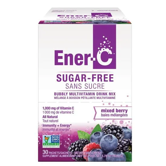 Ener-Life Ener-C Sugar Free Multivitamin Drink Mixed Berry Sachets