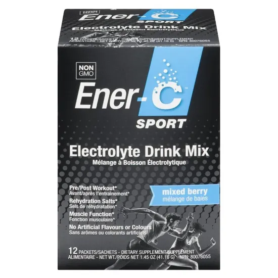 Ener-Life Ener-C Electrolyte Sports Drink Mixed Berry