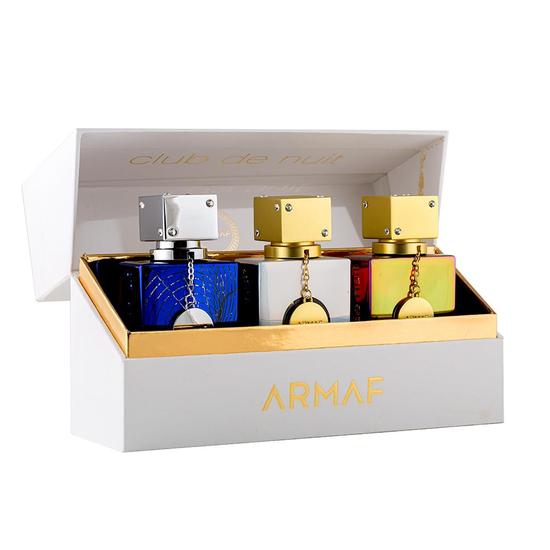 Armaf 香水 3本セット Nitro Red 9PM Iconic Armaf Club De Nuit Eau De Parfum Three Piece Gift Set